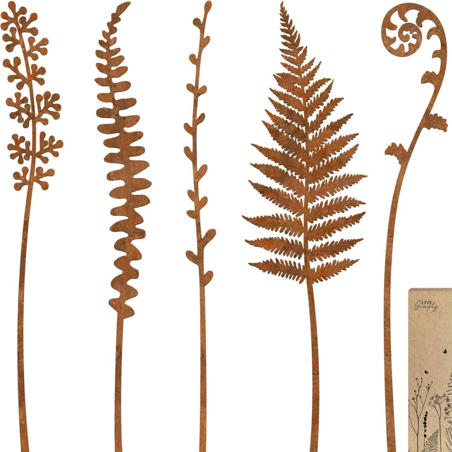 best corten flower bed decor